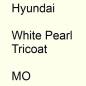 Preview: Hyundai, White Pearl Tricoat, MO.